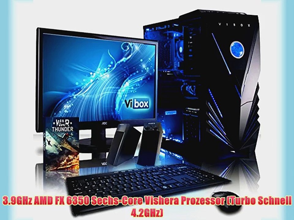 VIBOX Advance Paket 4 - Extreme Leistung Gamer Gaming PC Multimedia Hohe Spezifikation Desktop