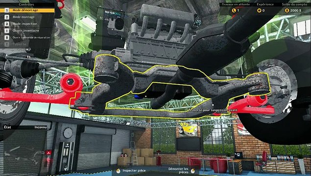 Gameplay decouverte Car mechanic simulator 2015