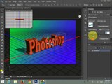 Photoshop Tutorial -How To Create A 3D Crome Text Effect