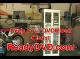 Cleaning a DVDNow Kiosk by ReadyDVD in MT  See Inside