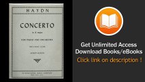 Haydn Concerto in G Major Two-piano Score - PDF