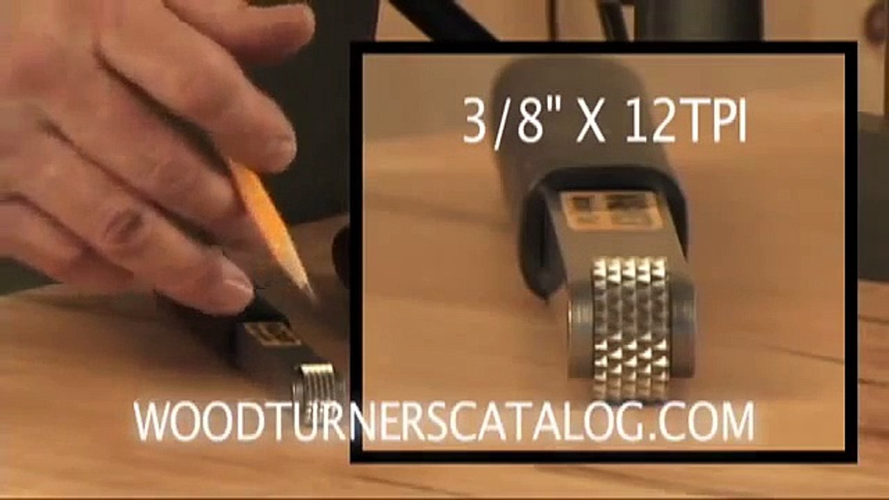 Woodturning with the Wagner Texturing Tool