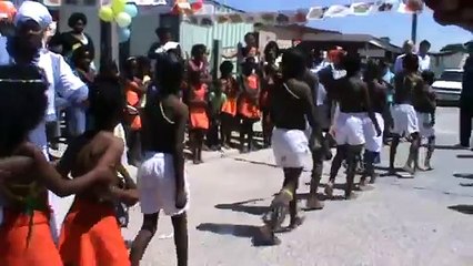 Xhosa kids singing and dancing