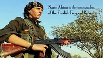 Kurdish Female Fighters of Kurdistan fighting ISIS in Kobani (English)