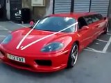 اطول سيارة فيراري في العالم. Ferrari Limo