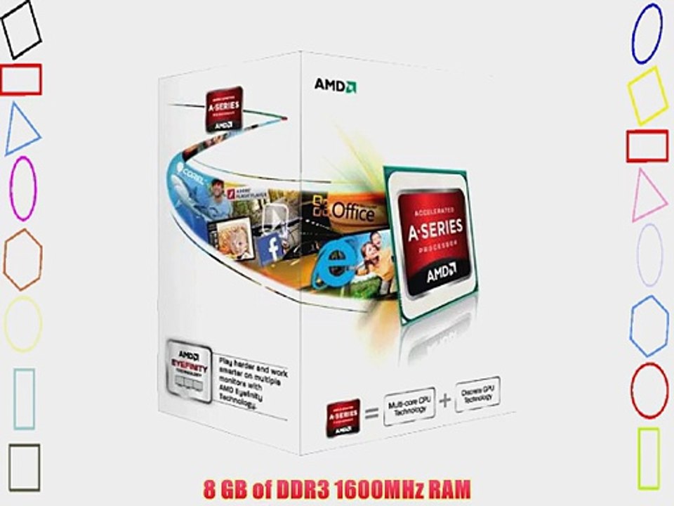 VIBOX Essentials 14 - 3.7GHz AMD Dual Core Desktop Gamer Gaming PC Computer mit WarThunder