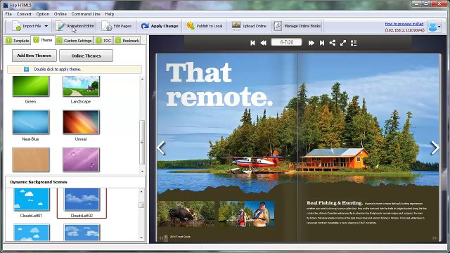 Make a Brochure with Interactive Design