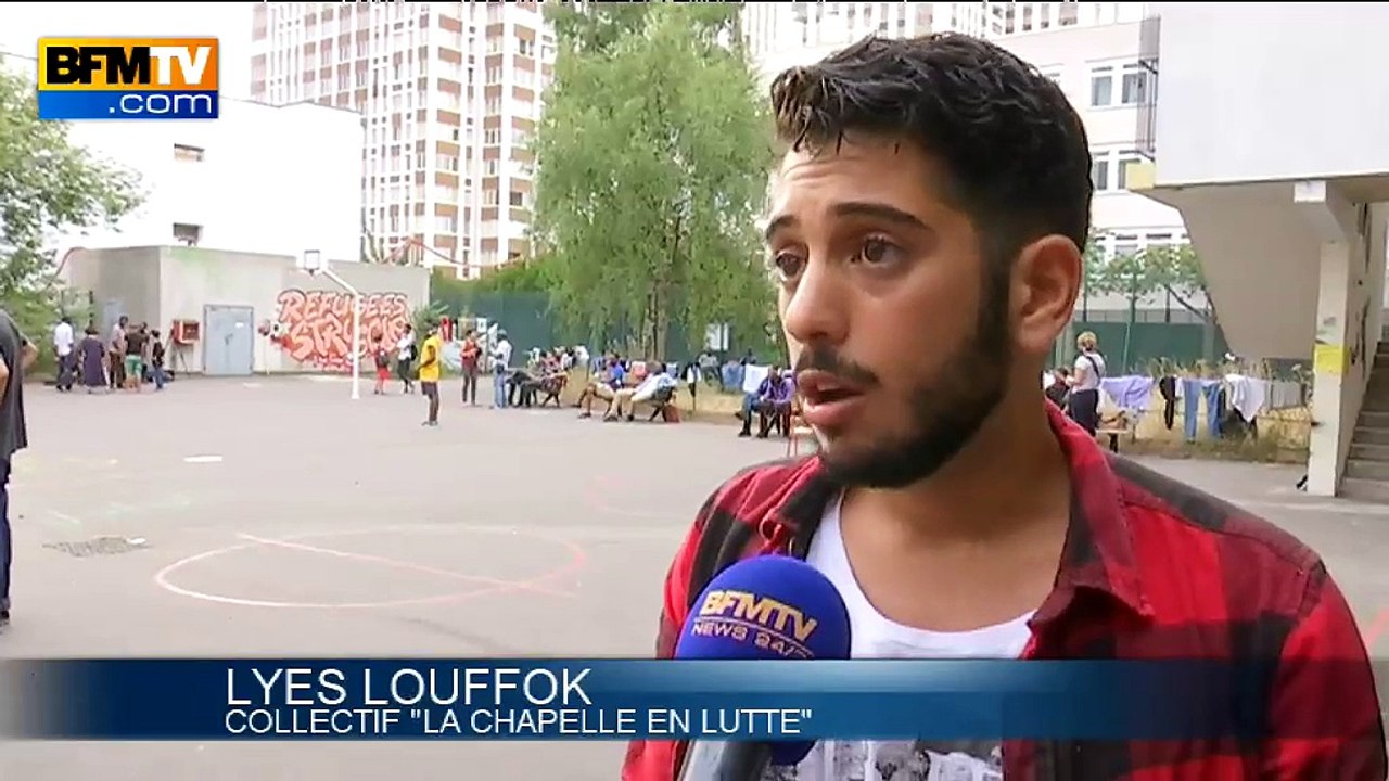Paris: le lycée occupé par les migrants transformé en centre d'hébergement d'urgence provisoire