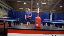 Ping Pong Ball Extinguisher Trick Shot