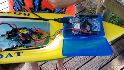 Arduino GPS guided boat