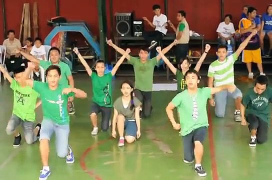 Church of Christ Youth Dancers : Cheer Dance (01/28/2012)