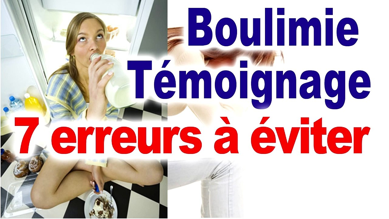 Boulimie témoignage guérison boulimie témoignage