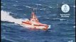 Salvamento Marítimo. Rescate de los 11 tripulantes de un pesquero hundido a 23 millas de Cartagena.
