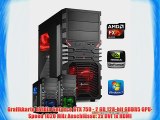 dercomputerladen Gamer PC System AMD FX-6300 6x35 GHz 8GB RAM 1000GB HDD nVidia GTX750 -2GB