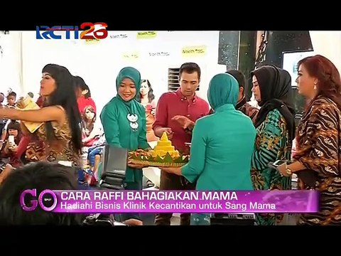 [150813]Gospot - Cara Raffi bahagiakan mama
