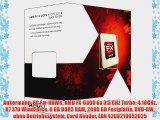 Ankermann-PC F?-HAWK AMD FX-6300 6x 35 GHz Turbo: 4.10GHz R7 370 WindForce 8 GB DDR3 RAM 2000