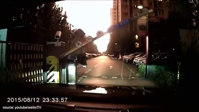 Gigantesques explosions à Tianjin en Chine