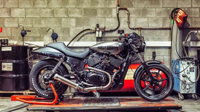 Harley Davidson Street 750 Custom by MONS