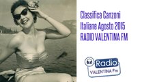 Classifica Canzoni Italiane Agosto 2015 Radio Valentina