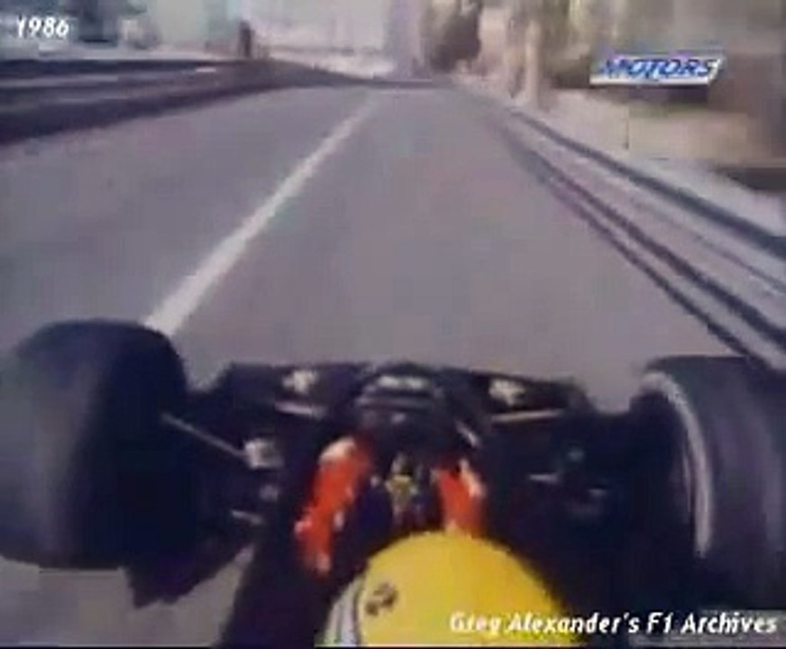 Volta (Lap) Onboard Lotus T98 Ayrton Senna Monaco em 1986