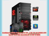 dercomputerladen Gamer PC System AMD FX-6350 6x39 GHz 8GB RAM 1000GB HDD nVidia GTX750 -2GB