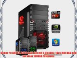 dercomputerladen Gamer PC System AMD FX-6350 6x39 GHz 8GB RAM 1000GB HDD nVidia GTX960 -4GB