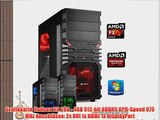 dercomputerladen Gamer PC System AMD FX-6350 6x39 GHz 8GB RAM 1000GB HDD Radeon R9 290 -4GB