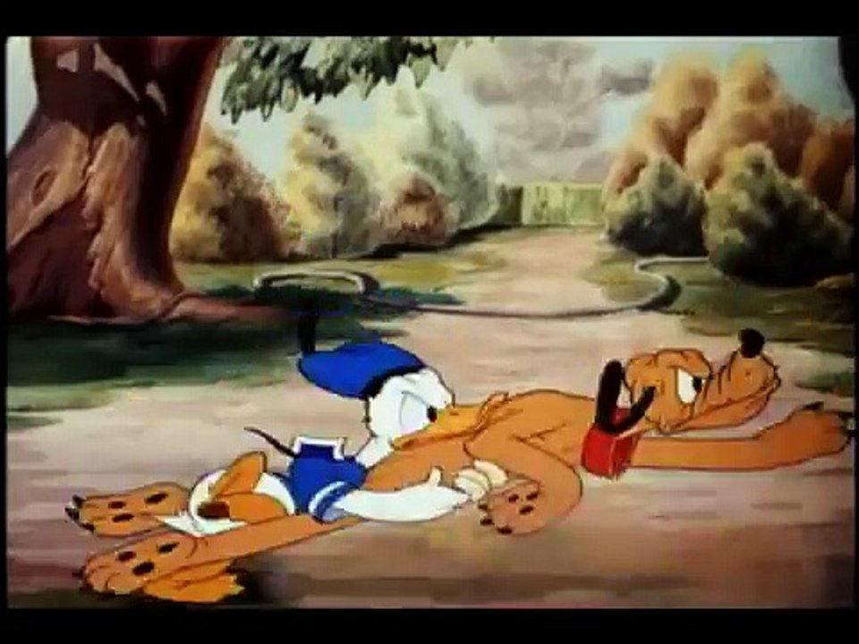 pato donal y pluto - como construir una maquina para lavar perros