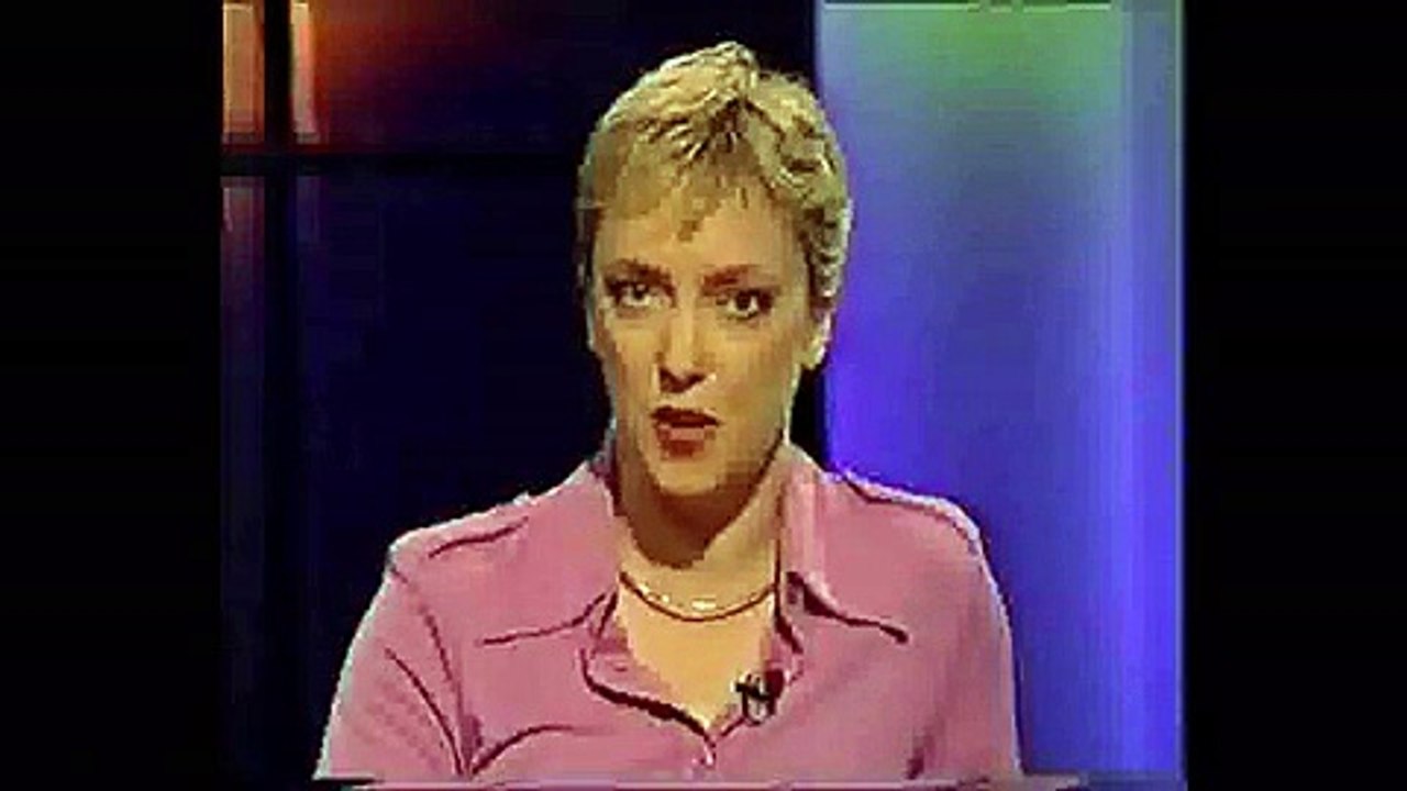 Poet Tony Harrison on 'Film Night'. (Channel 4).