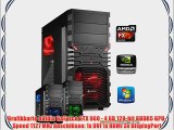 dercomputerladen Gamer PC System AMD FX-6350 6x39 GHz 8GB RAM 2000GB HDD nVidia GTX960 -4GB