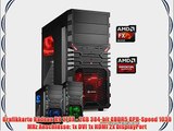 dercomputerladen Gamer PC System AMD FX-6300 6x35 GHz 16GB RAM 1000GB HDD Radeon R9 270X -2GB