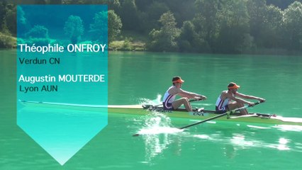 TEAM FRANCE 2015 LM2- Deux sans barreur homme poids léger