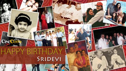Happy Birthday Sridevi: Unseen Photos Of The Hawa Hawai Girl