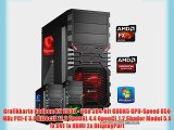 dercomputerladen Gamer PC System AMD FX-6350 6x39 GHz 16GB RAM 1000GB HDD Radeon R9 280X -3GB