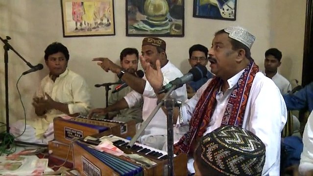 Fareed Ayaz at Syed's Residence in Karachi 2015 Part 3