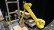 New Palletizing Robot Uses Vision to Read QR Codes and Accurately Palletize Boxes