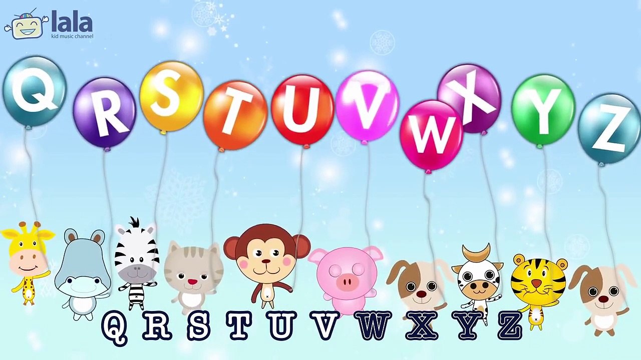 ►ABC SONG - ABC Song for Baby - Children nursery rhymes song - Lala TV 2015