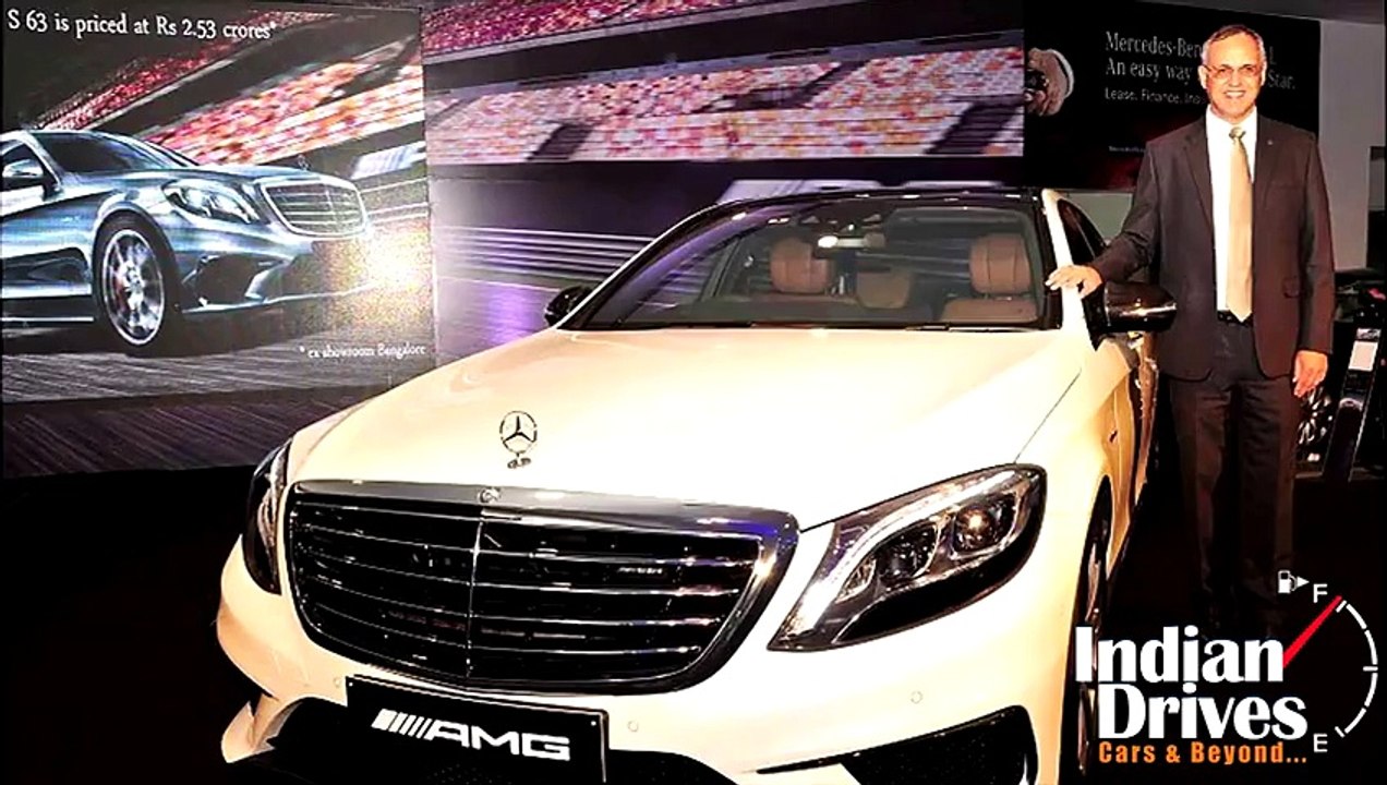Mercedes Benz S 63 AMG Sedan Launched in India at Rs 2 53 crore