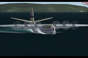 FSX water landing & takeoff