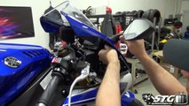 How To Install an Ohlins Steering Damper on a 2015 Yamaha YZF-R1 from SportbikeTrackGear.com