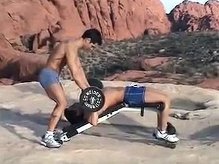 Barbera Twins - hunk fitness models