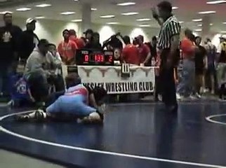 joey miller girl wrestler pins 16