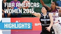 Venezuela v Argentina - Game Highlights - Group B - 2015 FIBA Americas Women's Championship (1)