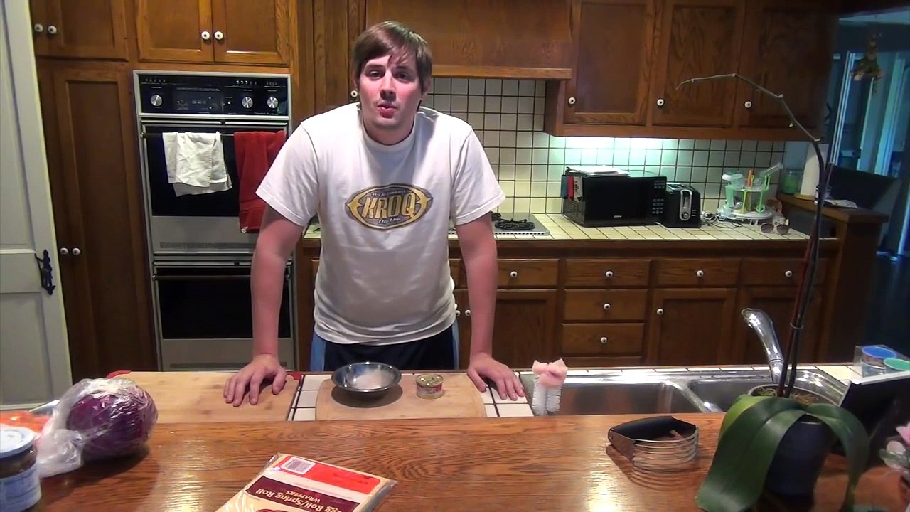 CAT FOOD EGG ROLL PRANK