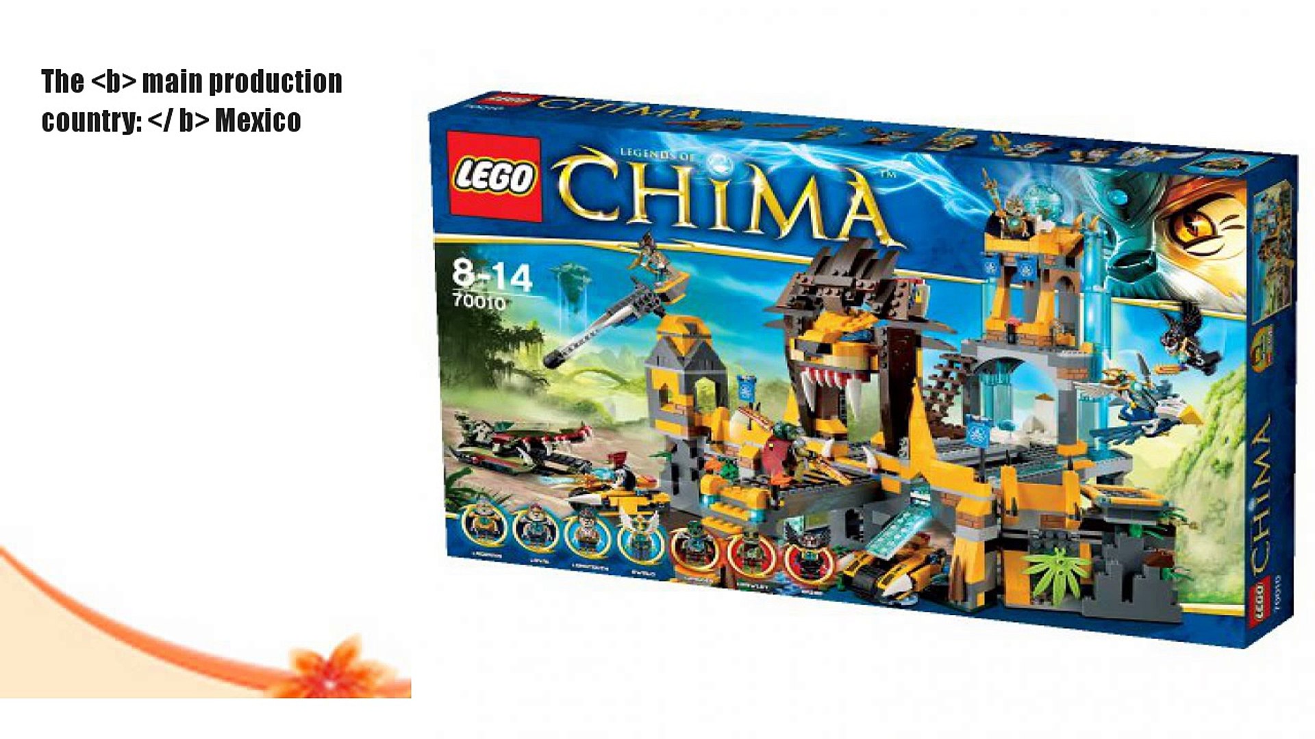 Lego Legends Of Chima The Lion Chi Temple Video Dailymotion