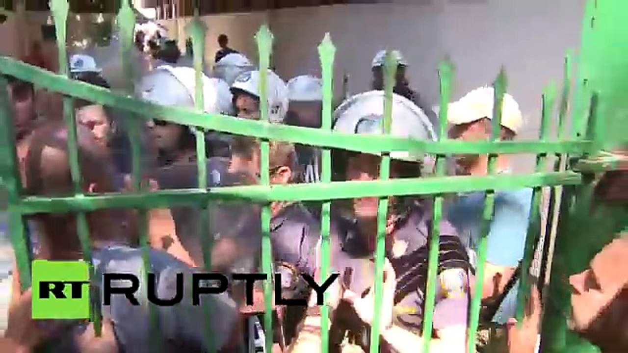 Kos Chaos: Greek island inundated with migrants, hundreds locked in stadium