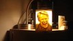 Amazing 3D Printed 3D Lithophane of Gary Busey