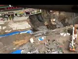 Road and Ground Sinks and Collapses Suddenly