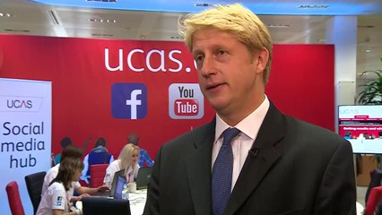 Universities Minister: A-level results "terrific news"