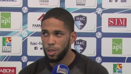 Avant Paris FC - HAC, itv Jérôme Mombris